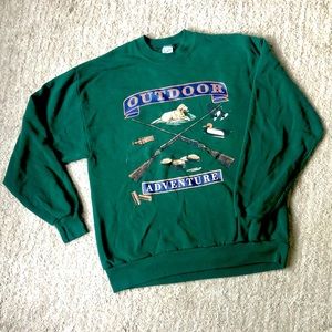 Vintage ! Outdoor adventure pullover